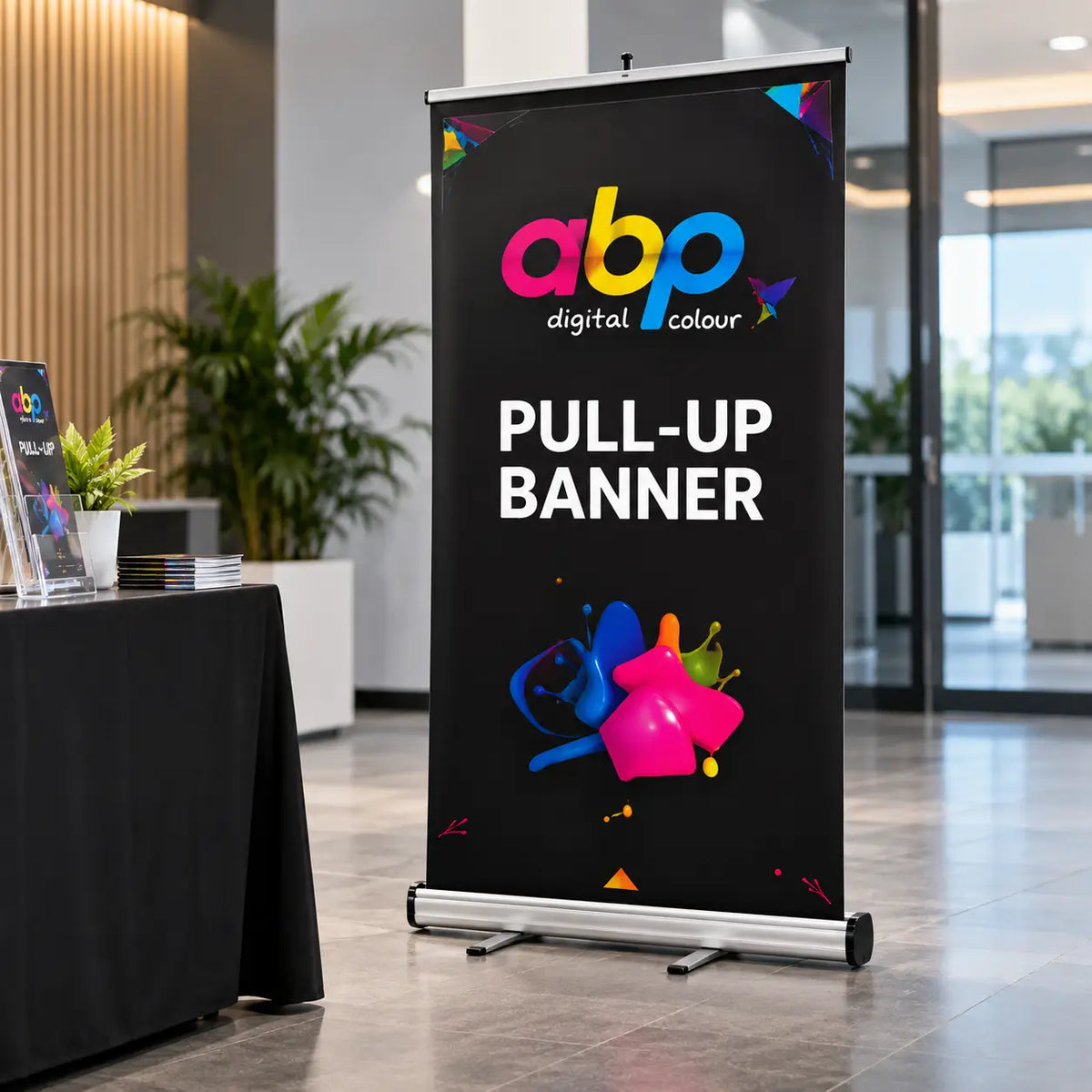 Custom Pull Up Banner Printing