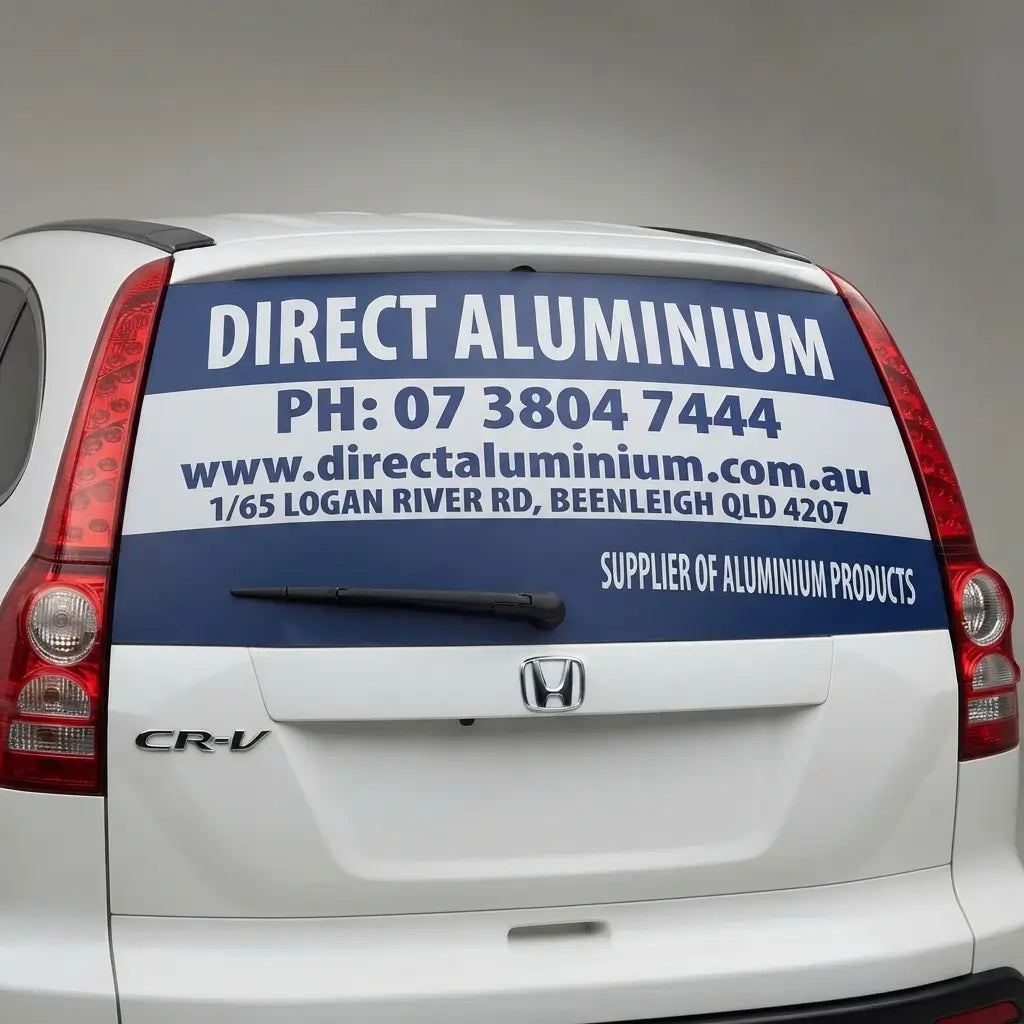 Custom Magnetic Car Sign